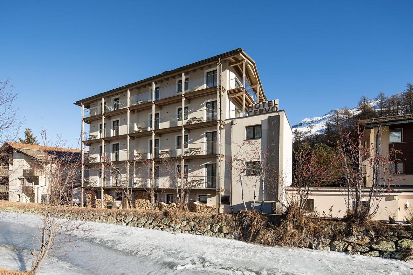 Hotel Cervo Sils-Maria Exterior foto