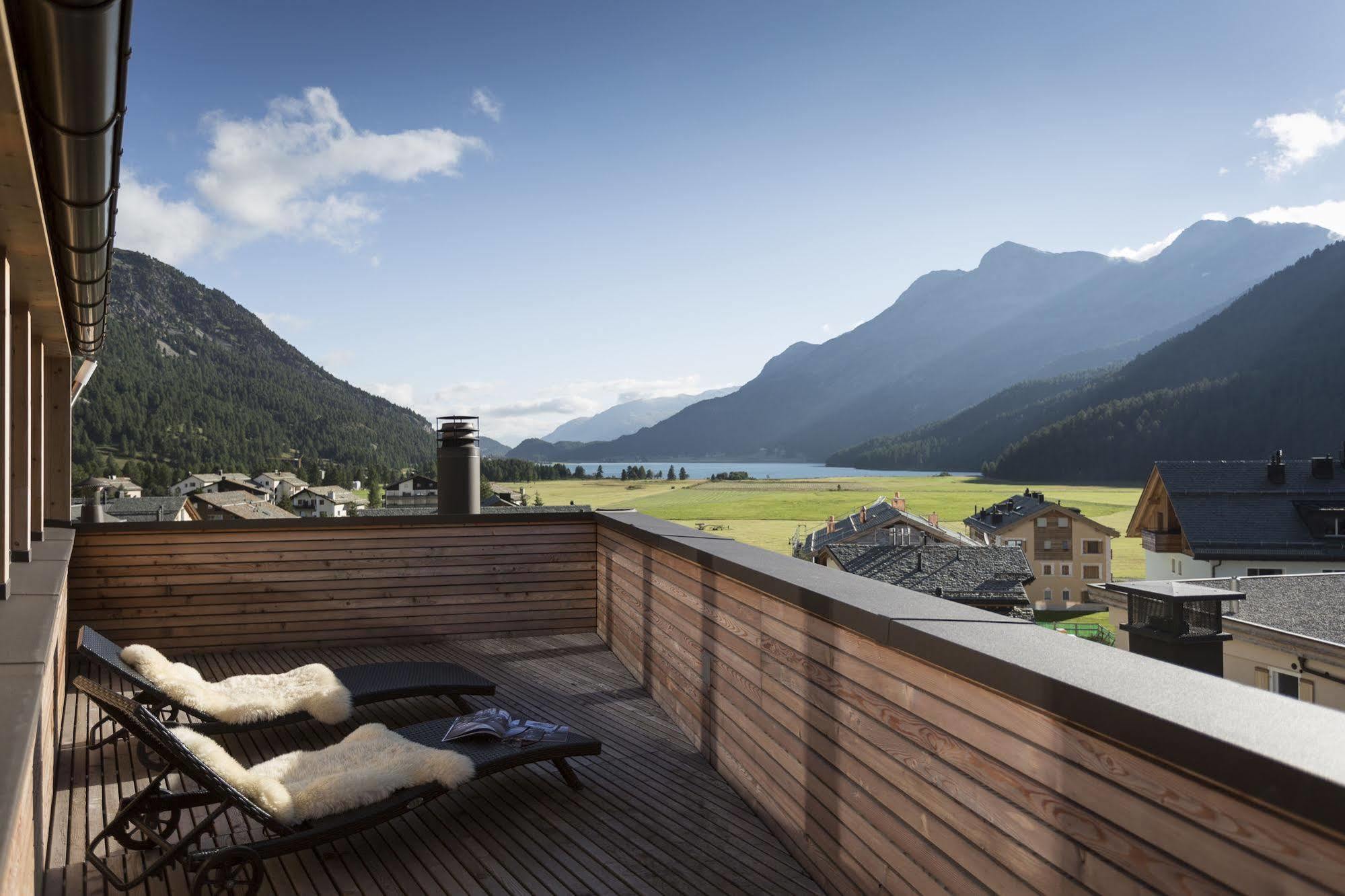 Hotel Cervo Sils-Maria Exterior foto